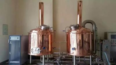 Cina Lo SpA controlla la piccola casa della birra di rame che fa i sistemi, mini attrezzatura della fabbrica di birra della birra in vendita