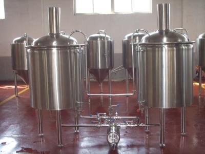 China Cerveza grande que elabora el barril del barrilete del acero inoxidable del equipo 5 barriles que elaboran el sistema en venta