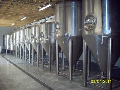 Cina Pro birra dell'acciaio inossidabile che fa le gambe del tino di fermentazione quattro dell'attrezzatura 10BBL in vendita