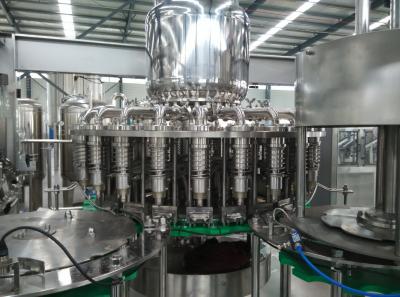 China AC220V / AC380V Beverage Bottling Equipment For Screw Cap Round Bottle for sale