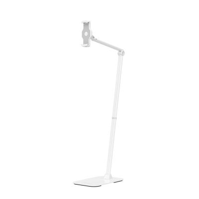 China Adjustable Lazy Mobile Rack Floor Stand Aluminum Alloy Strong Good Bearing Texture Can Withstand 1kg 360 Rotation for sale