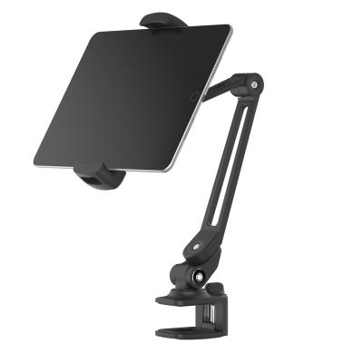 China Ledetech Flexible Angle Phone Holder Tablet Holder Desk Car Tablet Mount Holder Adjustable Lazy Aluminum Adjustable Long Bracket Arms for sale