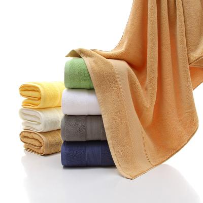 China Soft Organic Grade A Safe 70*145cm For Baby Bath Towel 100% Cotton Luxury for sale