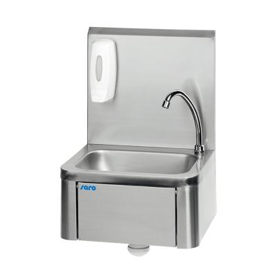 China KNEE-OPERATED Cleaning Stainless Steel Sink Janitor Manufacturers China White Kitchen Sink for sale