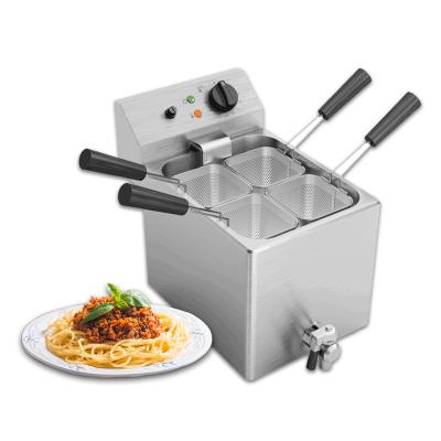 China Cooking Equipment Worktop Stainless Steel Pasta Cooker 266 x 470 x H364mm for sale