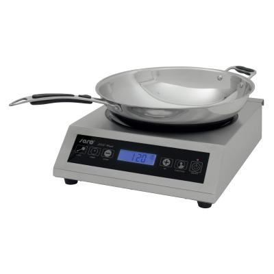 China Stainless steel wok-induction cooking dish including wok model LOUISA W340 x D445 x H117mm for sale