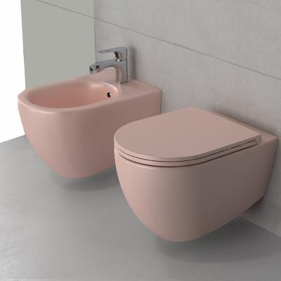 China Concealed cistern decor luxury toilet seat sprayed spray geberit cistern space cabinet hung round wcs mat hangend pan wc bidet unit gold for sale