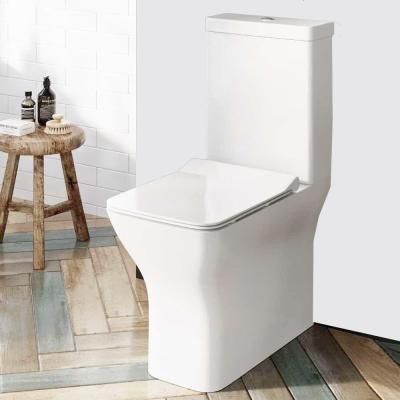 China Coupled Clean Line Combo Ceramic Japanese WC Sanitary Clean Suite Double-Flow Lady Toilet Stool Outlet Bidet Spray Jet Back Toilet Bidets for sale