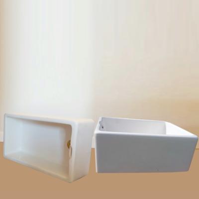 China Without Double Faucet Sink Corner Bowl Faucet Fireclay Kitchen Basin Laundry Vessel Pedicure Vegetal Rinse Sanitaryware for sale