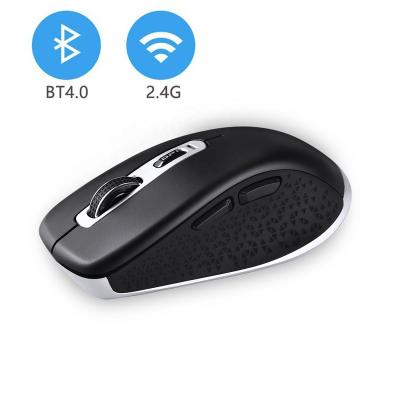 China BT USB Gaming Mouse 2.4G Rechargeable Wireless 6D Mouse Portable Slim Portable Optical Wireless PC Dual Mode Mice Laptop Computer Ergonomic for sale