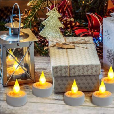 China Wholesale Lower Road Lead Wedding Decoration Birthday Christmas Lights Manufacturers LED Electronic Button Switch Candle Round Tea Lights for sale