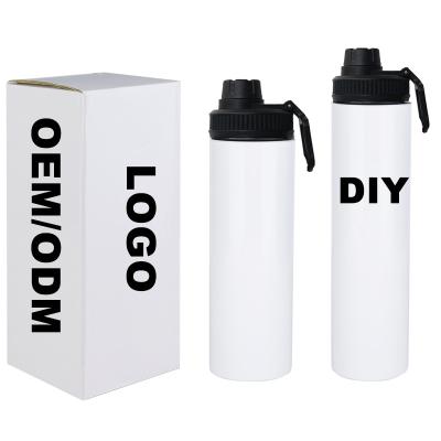 China OEM 32oz Viable Water Bottle Flask Vacuum Sublimation Thermal Water Bottles With Logo Custom Printed for sale