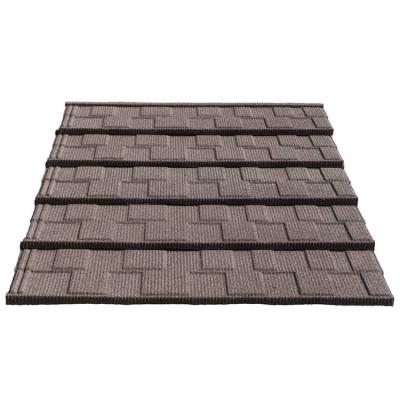 China Modern Professional Color Stone Roofing Factory Coated Metal Roof Shingle Tile for sale