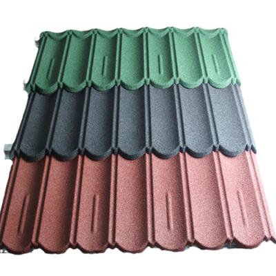 China Best Seller Modern Color Steel Colored Stone Coated Roof Tiles Classic Tile for sale