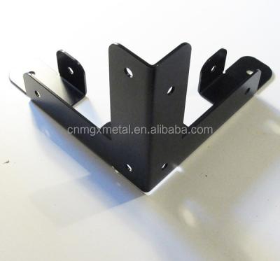 China High Quality Stamping Furniture OEM Powder Coated Beam Wood Steel Brackets for sale