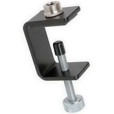 China High Quality Steel Sheet Powder Coating In Black Metal Reading Lamp Desk Clamp for sale