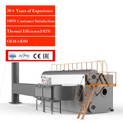 China Horizontal automatic liquid gas furnace steam boiler szs 10 tons per hour water tube oil fired steam boiler for sale