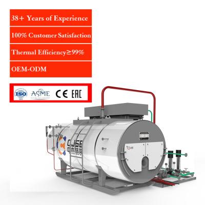 China Horizontal Steam Boiler Fire Tube Boiler Oil Asphalt Plant Heat Transfer Oil Industrial Gasoline and Oil Boiler for sale