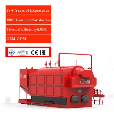 China Horizontal Steam Boilers Machine Biomass Wood Pellet Machine Exchange Grate 1 Ton Wood Boiler For Sale In Sri Lanka for sale