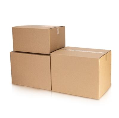 China Recyclable Corrugated Hard Paper Box Paper Gift Box Trade Kraft Paper Box Zeep Luck for sale