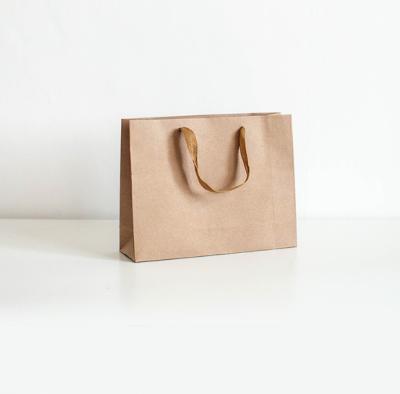 China Materials Small Paper Bags Recycled Custom Paper Bag For Soap Price Kraft Paper Bag Brown Custom Print for sale