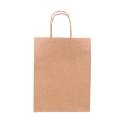 China Custom Logo Kraft Paper Bag Kraft Materials Printing Recycled Paper Food Bag Manufacturer Industry The Bags Paper for sale