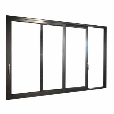 China Waterproof Aluminum Door Accessories Heavy Duty Sliding Door Cayman Use Slim Aluminum Sliding Doors for sale