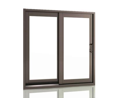 China High Quality Magnetic Screen Stained Glass Aluminum Alloy Frame Sliding Window Low-E for sale