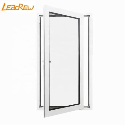 China Swing High Quality Chinese Open Inside Small French Burglar Proof Anti-Theft Aluminum Tempered Curtains Window for sale