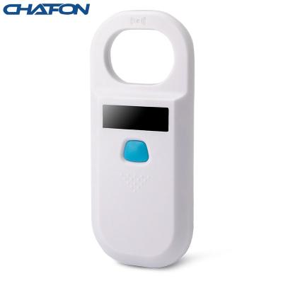 China Chafon Pet Chip Scanner RFID Tag Reader Animal Tag Reader Module for dog pig ear rfid 134.2khz reader for animal management 135mm*60mm*13mm for sale