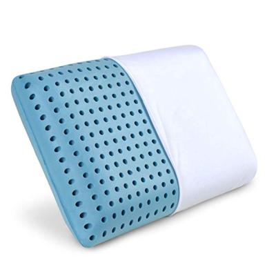 China Standard Size Musical Airy Gel Infused Memory Foam Pillow With Breathable Cover for sale