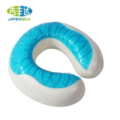 China Gel Travel Neck Pillow Memory Musical Neck Pillow for sale