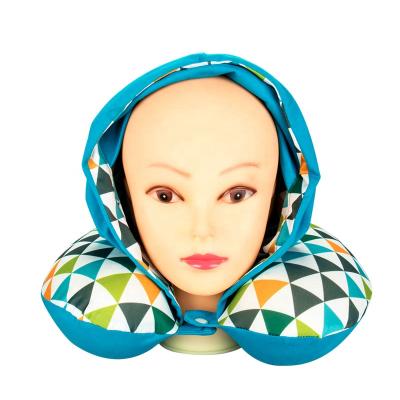 China Musical travel neck pillow with hat for sale