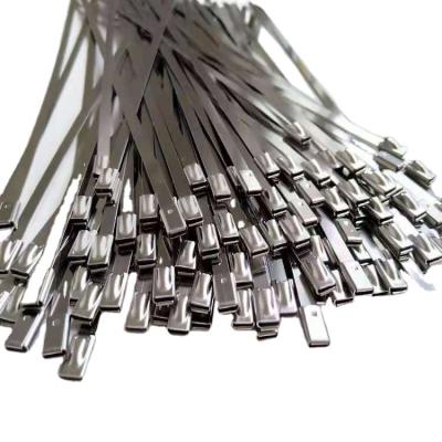 China No Rust Widely Used High Quality 304 Stainless Steel Cable Ties And Ties for sale