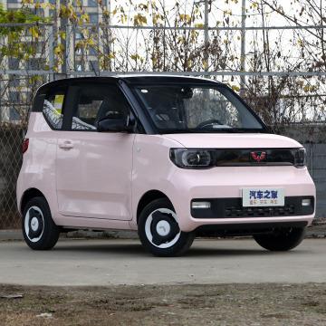 China Wuling Hongguang Mini Airbag EV 100km/h High Speed ​​Electric Cars 13.9kwh Mini 2022 New Lithium Battery Smart Car for sale