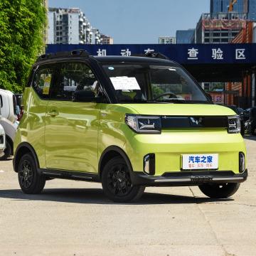 China New chinese cheap wuling electric car mini electric car wuling mini ev 4 seats top speed 100km/h 13.9kwh for sale