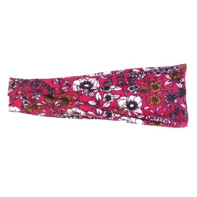 China Hot Selling Sports Fitness Exercise New Style Printed Fashion Sports Headband For Yoga Gym for sale