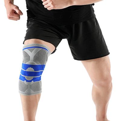 China Adult Amazon Trading Neoprene Silicone Knee Pad For Sports Workout Fitness for sale