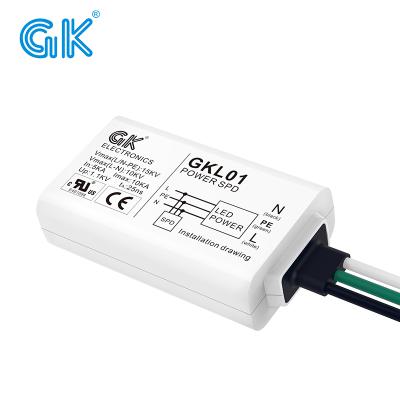 China LED Lighting GKL01 LED Street Lights Power SPD Surge Protection Devices LED Lighting CE ROHS Lighting and One Year Circuits Design 110-277V AC for sale