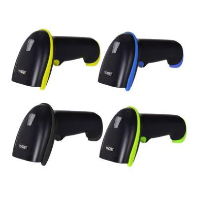 China Portable Wireless Barcode Laser Barcode Reader 1D 2D QR Handheld Barcode Scanner Wireless Barcode Scanner Laser Barcode Scanner for sale