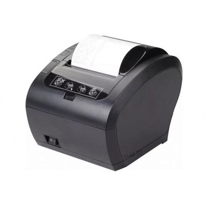 China Black and White Direct Thermal POS Receipt Printer with Cutter 80mm Auto Receipt Printer with USB Ethernet (Support Cash Drawer (LAN) for sale