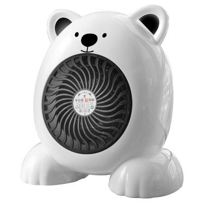 China New Design Hotel Mini Bear Winter Warm Room Cute Heater Portable Electric Heater With Adjustable Thermostat Radiator for sale