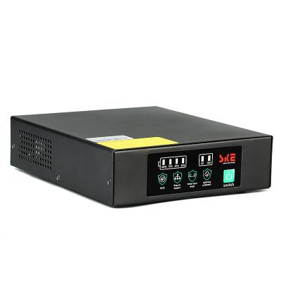 China Security Mini POE 24V 48V 16000mAh LiFePO4 Battery Gigabit/DC 9V 12V Mini POE 60W UPS Monitoring/Alarm Manufacturer SKE UPS for sale