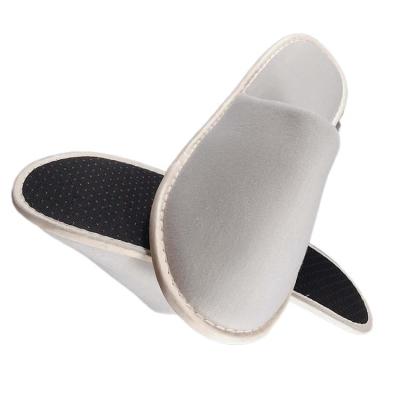 China Super Light Slipper Hotel Logo Disposable Slippers Hotel Amenities Soft Comfortable Spa Workmanship for sale