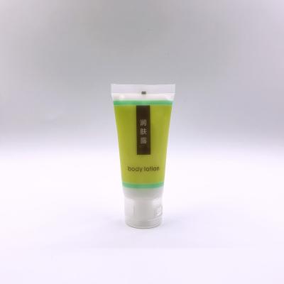 China Hotel 100g Soft PE Tube Cosmetics Packing Tube Shampoo Tube for sale