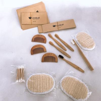 China Hotel Factory Professional Luxury High Quality Packing 5 Star Hotel Bathroom Amenities Supplies Set Disposable for sale