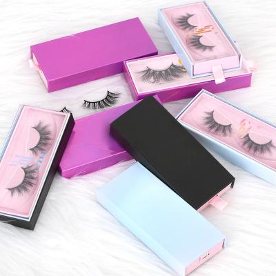 China Private Label 2022 Wholesale New Arrival SY SHUYING Winged Eye Lashes Packaging 3/4 and Half Corner False Eyelashes Cruelty Free Faux Mink for sale