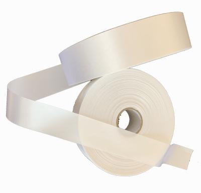 China Durable Double Face Slit Edge Polyester Satin Ribbon Roll Silk Ribbon Roll for sale