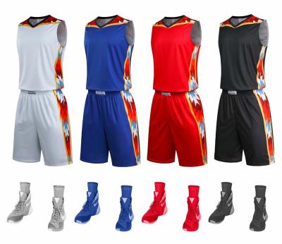 China Parent-chi 2022 New Style Basketball Suit Men's Singlet Breathable Customized Individual Game Purchasing Jersey Vest Printed Parent-chi for sale