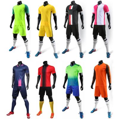 China Sets Customize Soccer Jersey Adult Soccer Jersey Clothes Set Boys Girls Kids Training Uniforms Training Set for sale